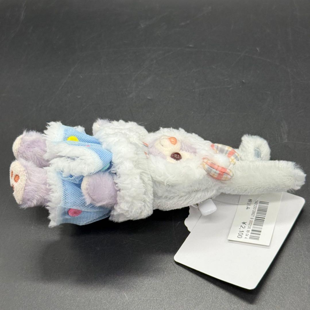 タグ付き ウィンターホリデーぬいぐるみバッジ　ステラルー ディズニーシー