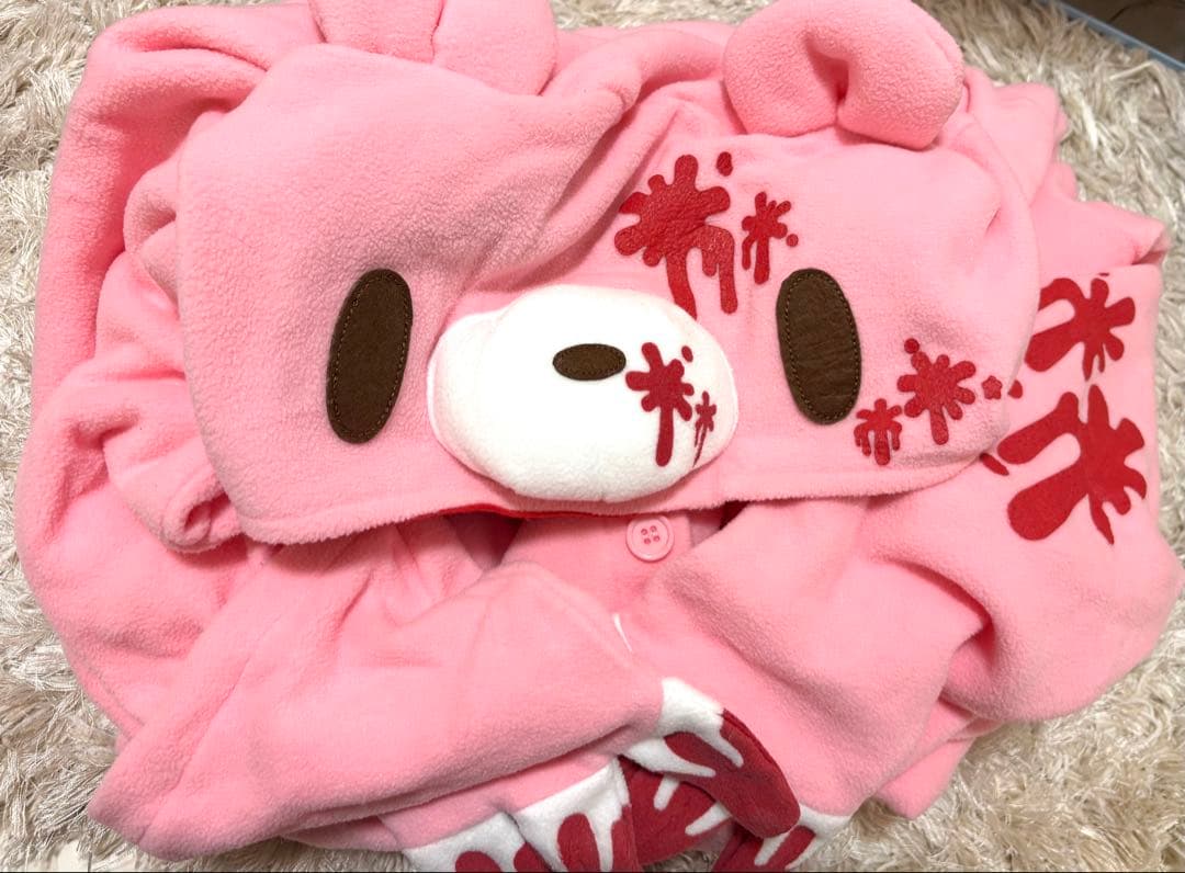 SAZAC サザック いたずらぐまのグル〜ミ〜 グルーミー ピンク 着ぐるみ