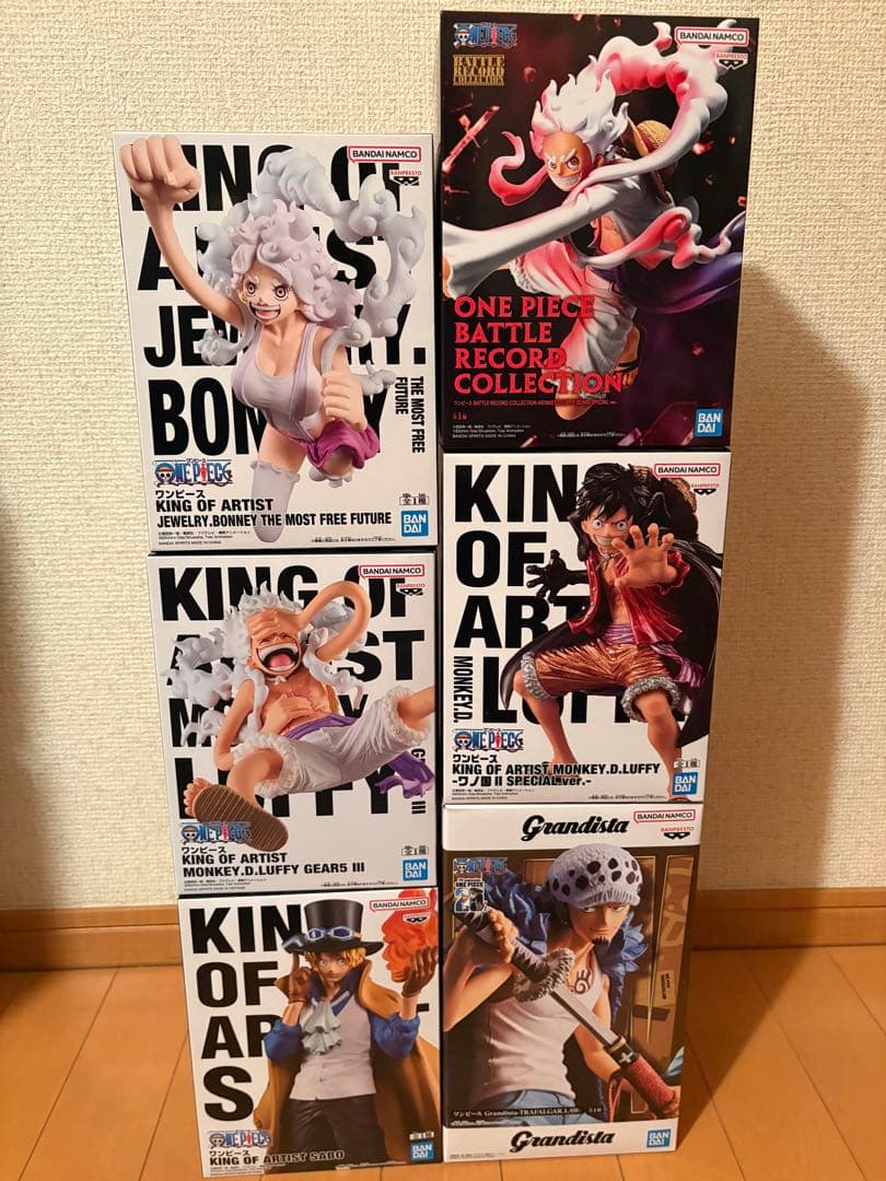 ドラゴンボール、鬼滅の刃、ワンピースフィギュア35体おまとめセット