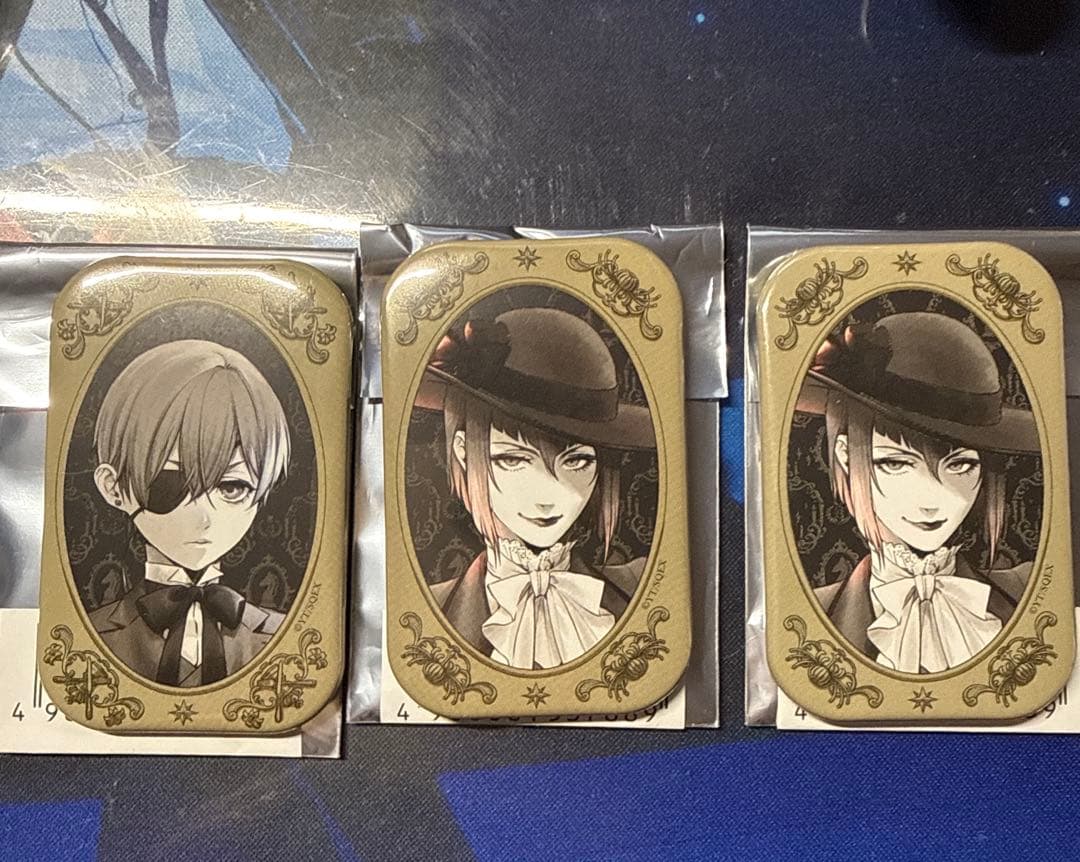 黒執事　 Black Label 缶バッジ シエル