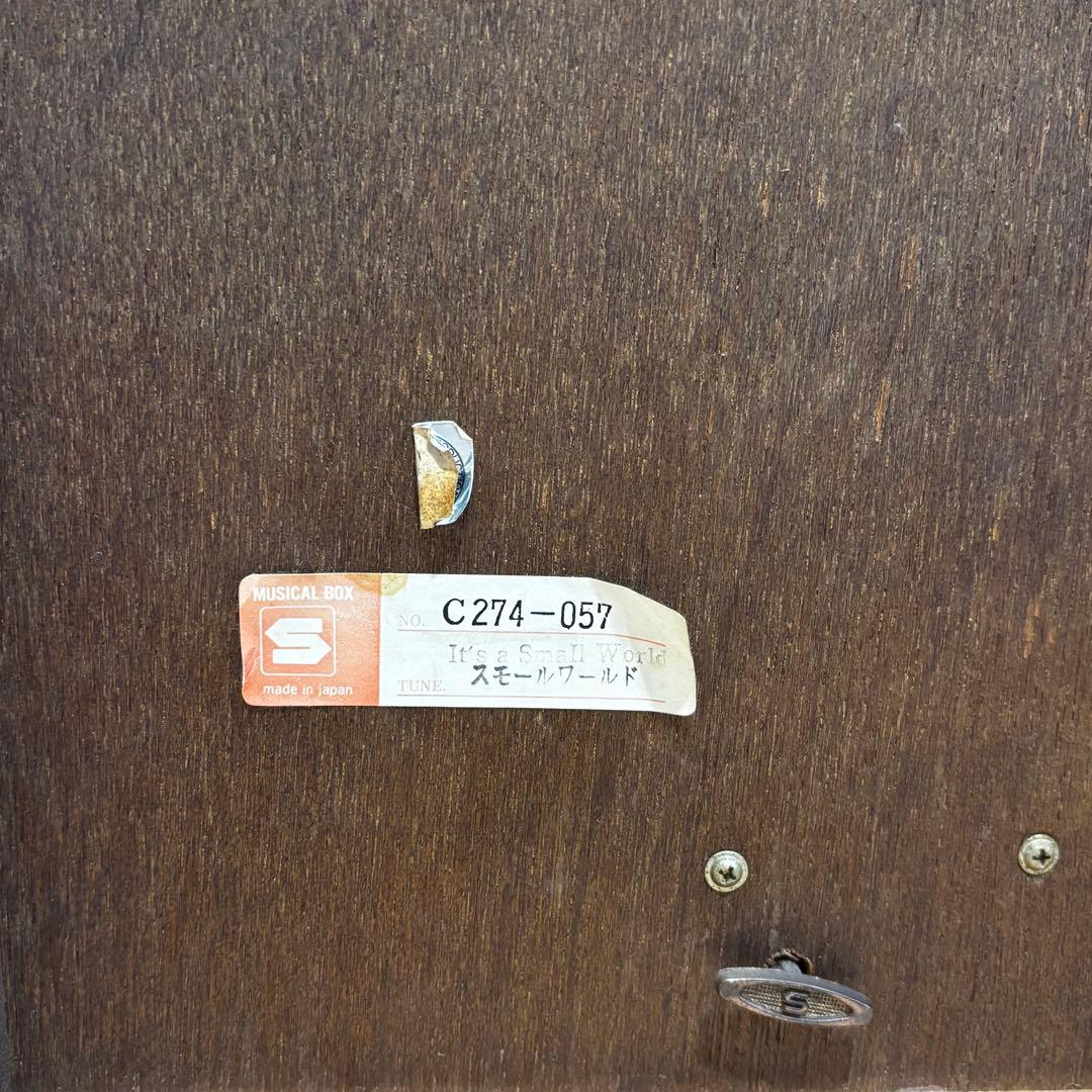 【希少】【貴重品】ヴィンテージ ミッキーマウス オルゴール ジュエリーボックス