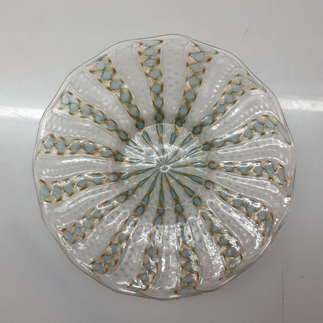 MURANO ムラノ 金彩 レース プレート 皿