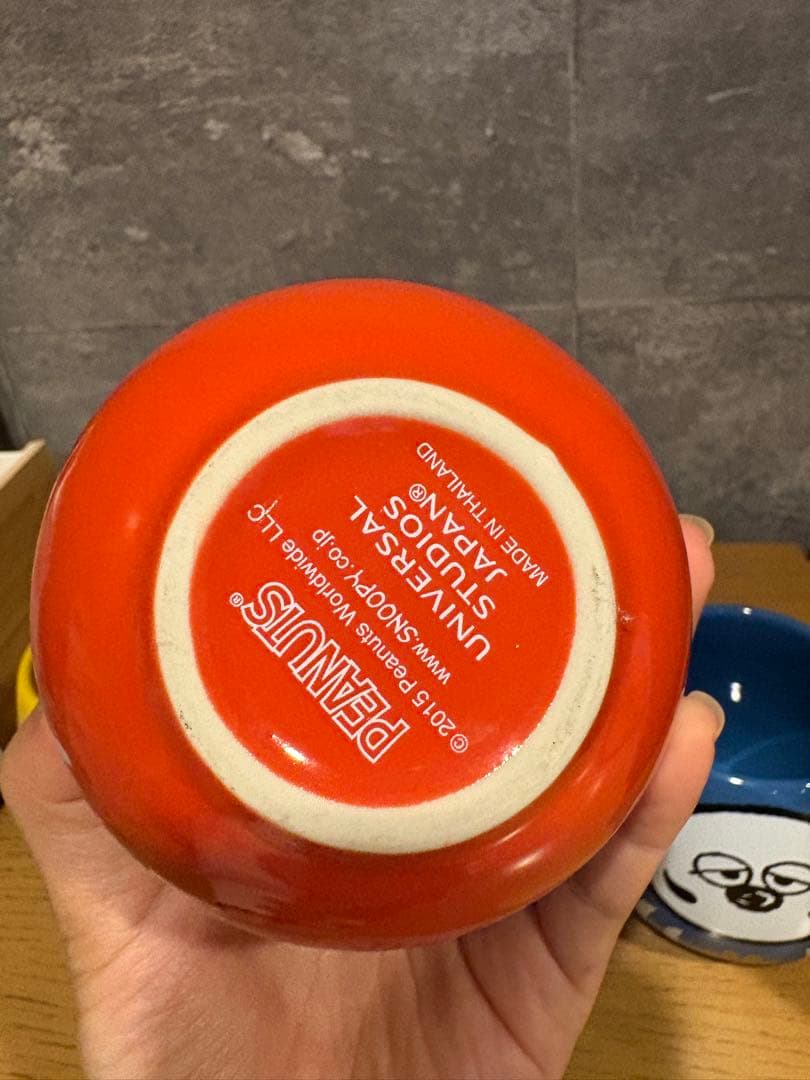 【新品　稀少】USJ 限定品 スヌーピー　オラフ 湯呑み コップ