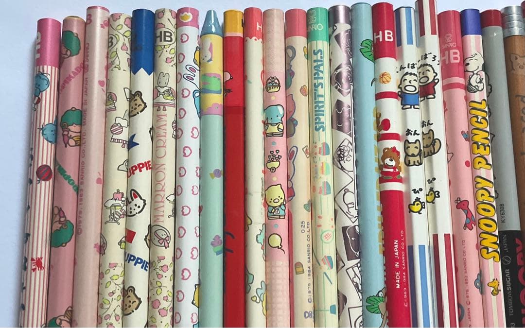 1980年代 鉛筆 まとめて サンリオ多数 未使用