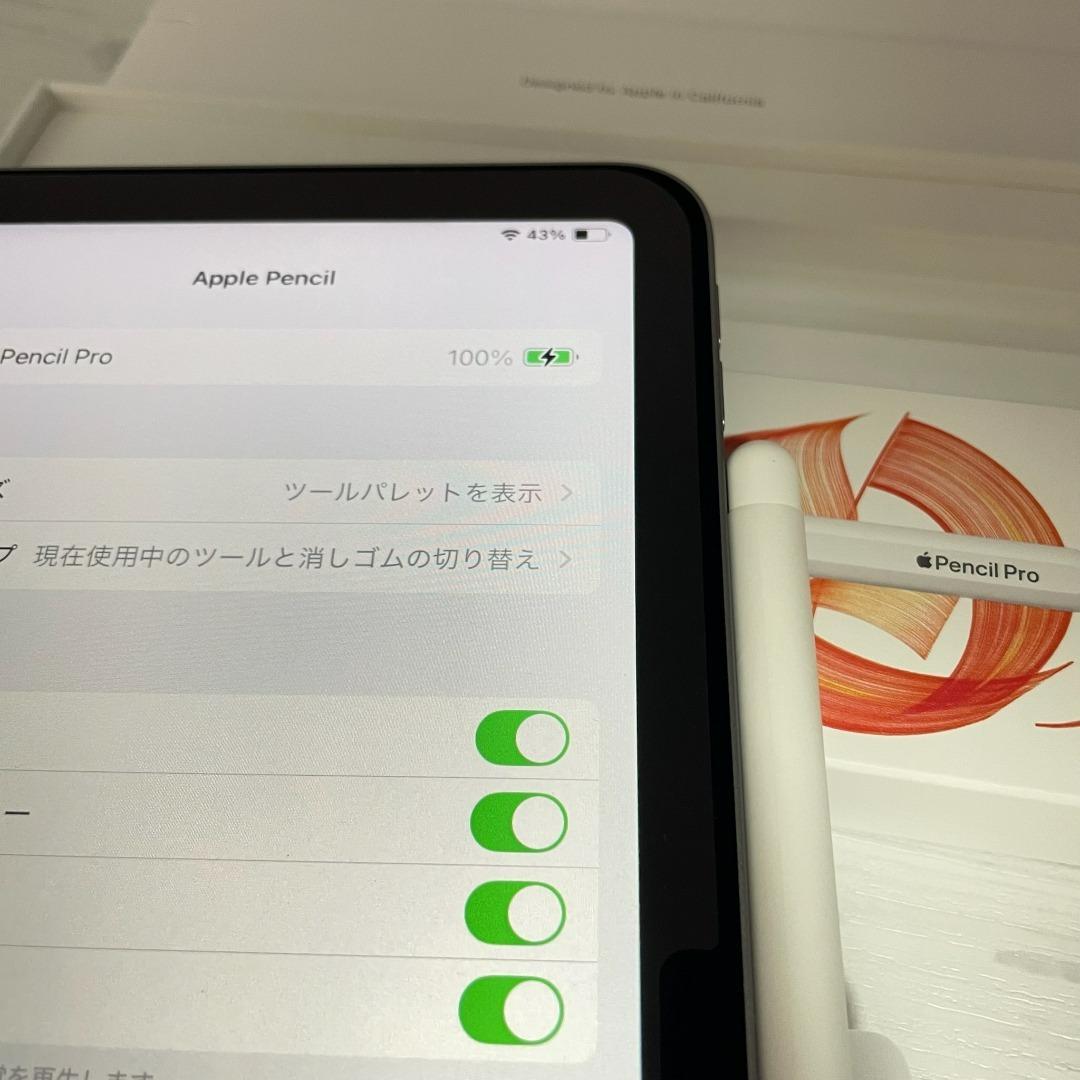 限定保証有【美品】Apple Pencil Pro 本体＋箱類