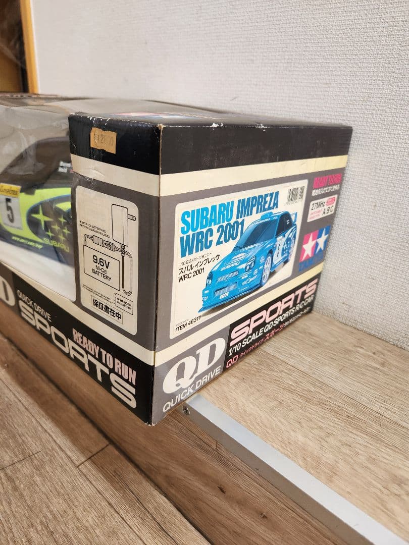 未開封動作未確認クイックドライブスポーツ1/10スバルインプレッサWRCラジコン