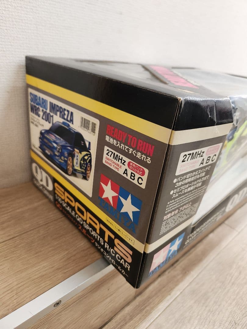 未開封動作未確認クイックドライブスポーツ1/10スバルインプレッサWRCラジコン