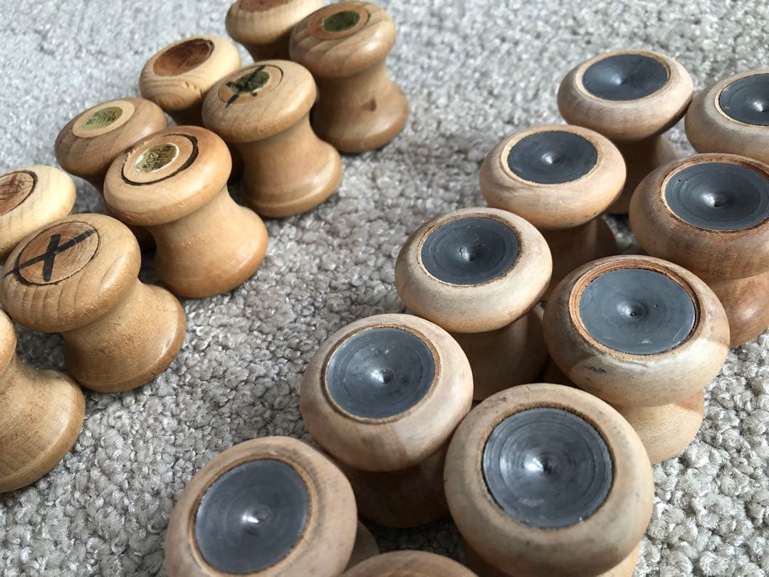 組紐　組み玉☆重さ２種類32個セット