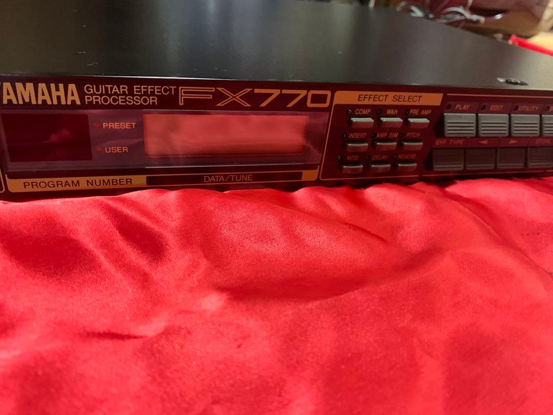 YAMAHA FX770 ギターエフェクトプロセッサー　動作良好！