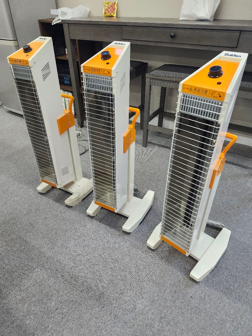業務用遠赤外線ヒーター Suiden SEH-10A-1　3台セット