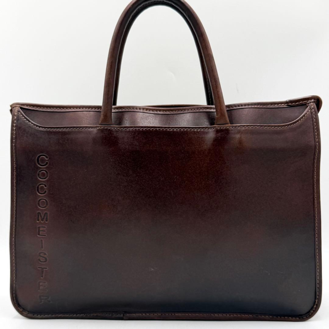 【最高級】ココマイスター ビジネスバッグ マイスターコードバン デスモンド