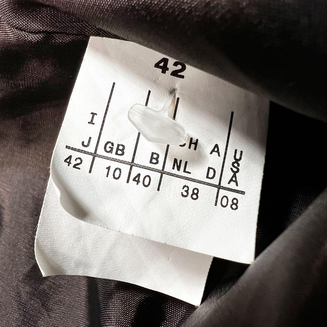 MaxMara プリズマレイ ツィード ウール チェスターコート M相当 美品