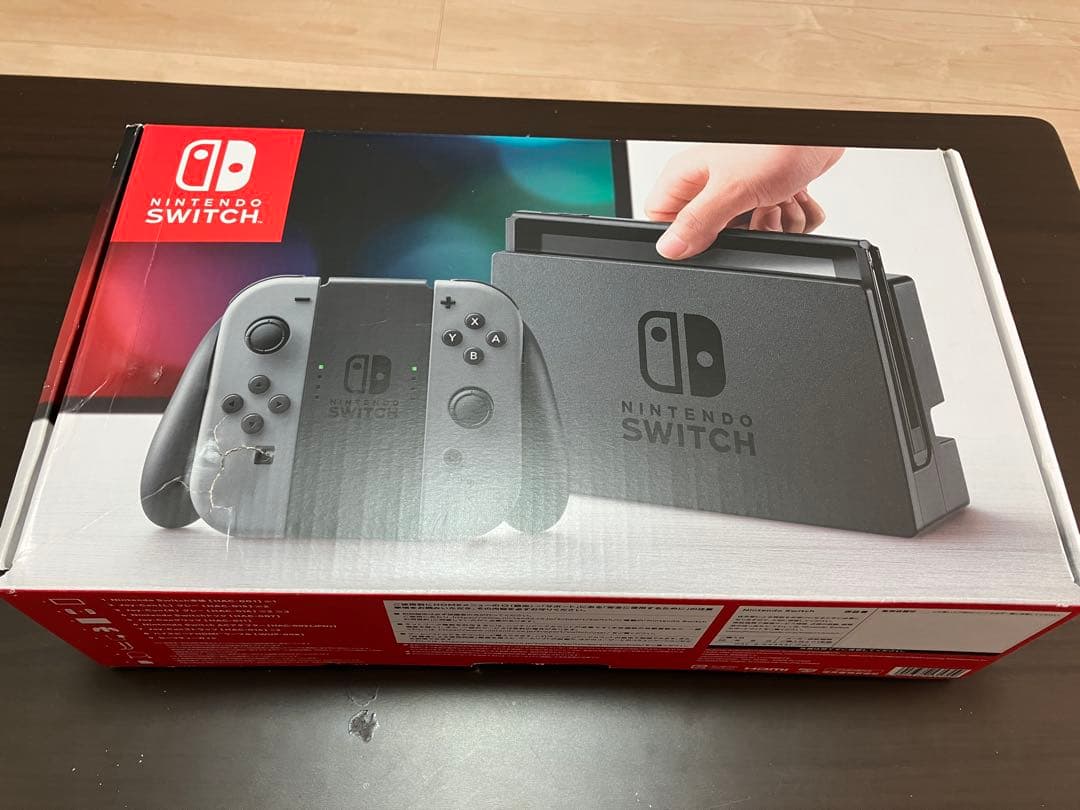 Nintendo Switch グレーの本体セット