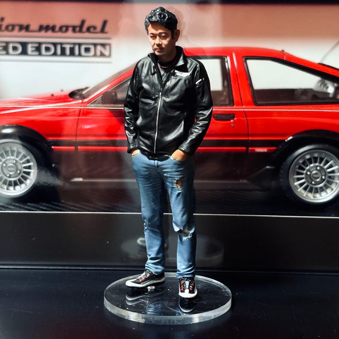 60台限定 1/18 イグニッションモデル トヨタ AE86 織戸学 フィギュア