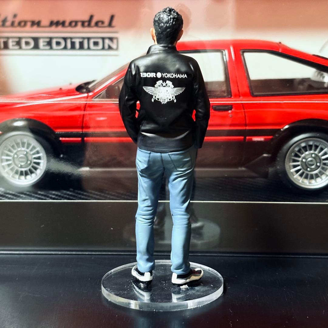 60台限定 1/18 イグニッションモデル トヨタ AE86 織戸学 フィギュア