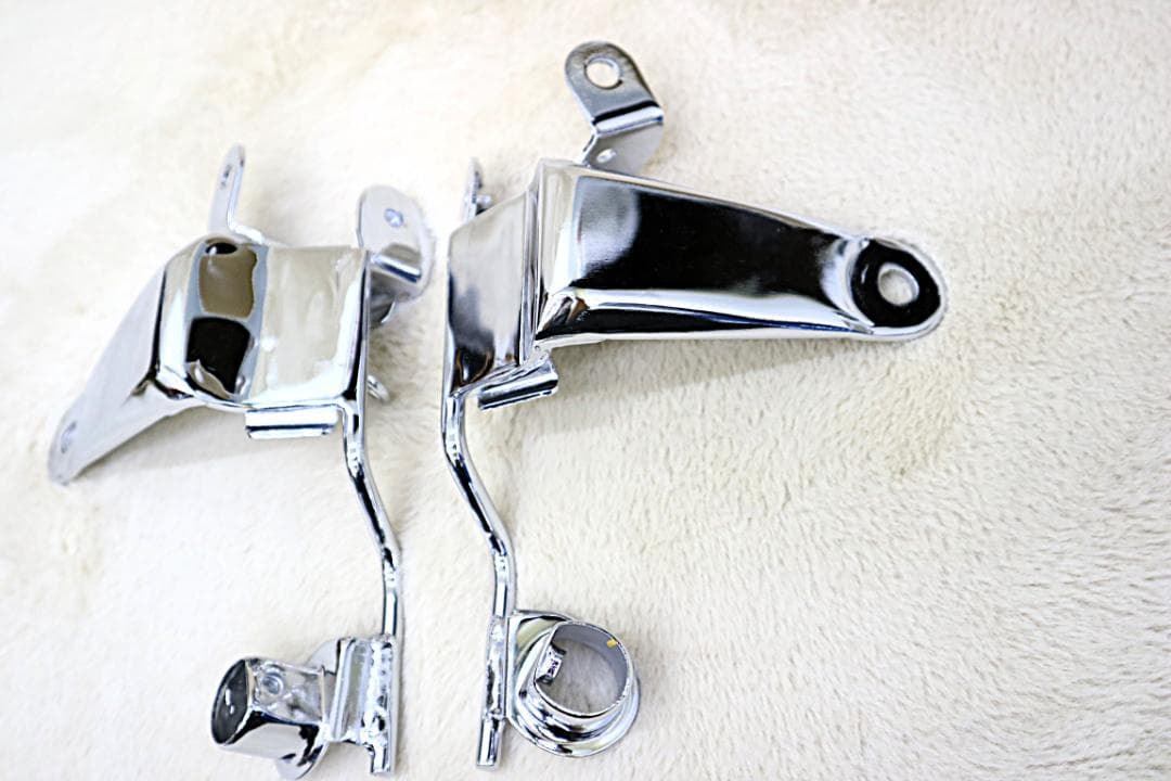 ライトステー　メッキ　CBX４００F　/　NC０７　ヘッドライト　純正　対応