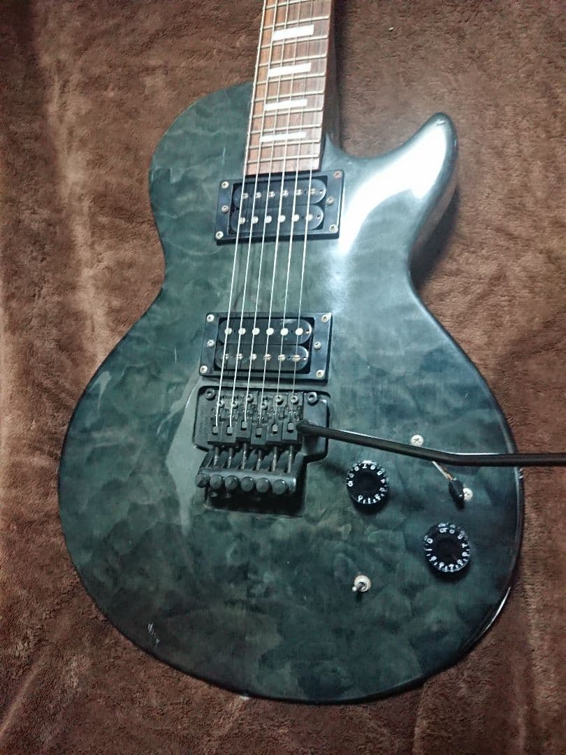 【最安値】グラスルーツ キルト模様 レスポールモデル