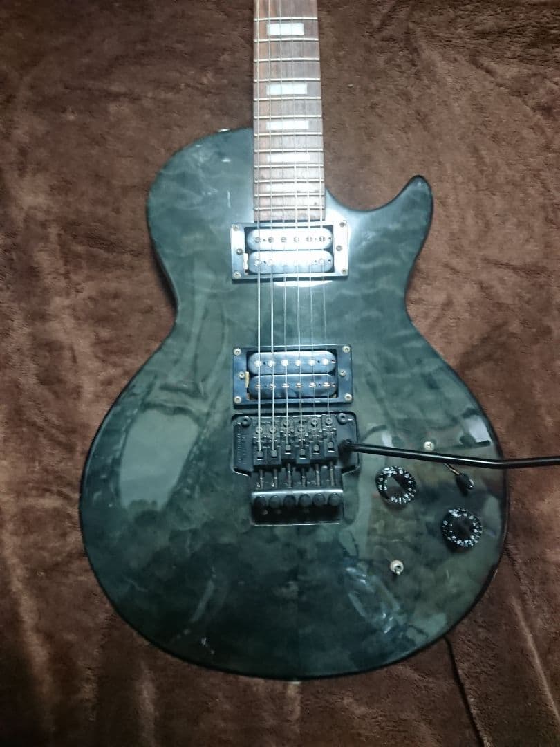 【最安値】グラスルーツ キルト模様 レスポールモデル