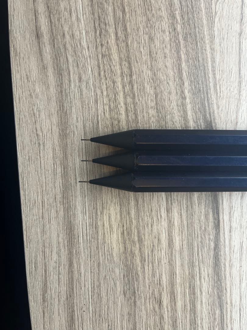 KawecoSpecial 0.5 ブラックシャープペンシル 3本セット