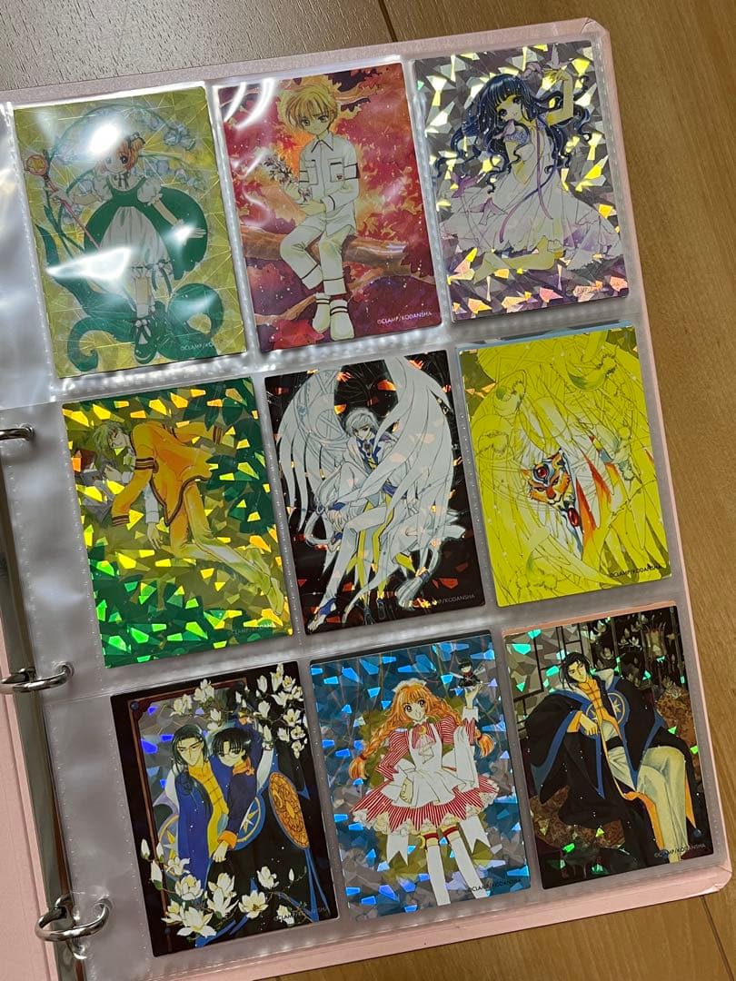 i*d様 カードキャプターさくら　トレカと公式バインダーのセット【さくらカード編