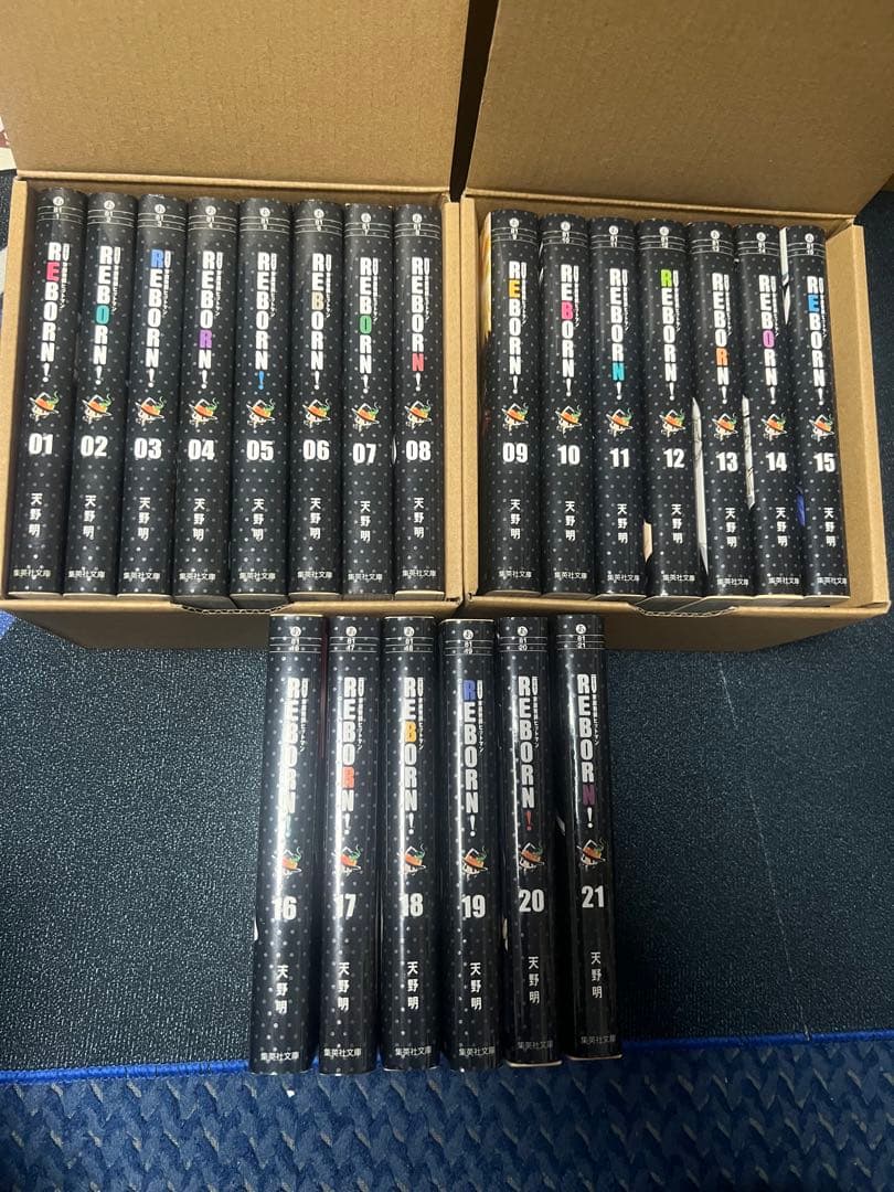 A*1様 家庭教師ヒットマンREBORN! 文庫コミック版 全21巻 完結セット
