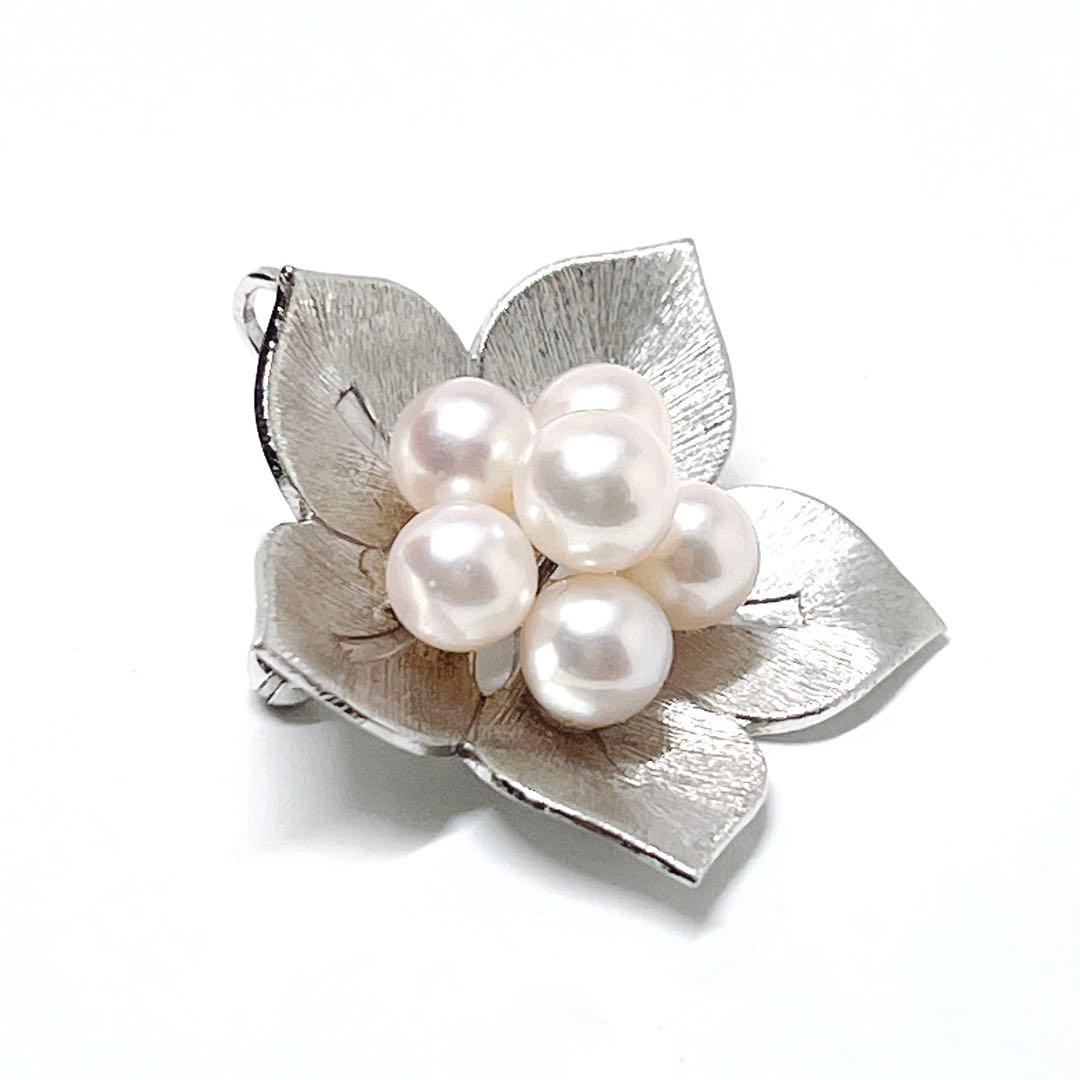 MIKIMOTミキモト アコヤパール　ブローチ　ネックレストップ　ペンダント　桜