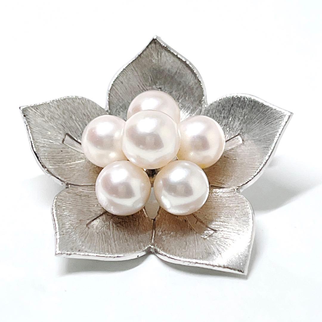 MIKIMOTミキモト アコヤパール　ブローチ　ネックレストップ　ペンダント　桜