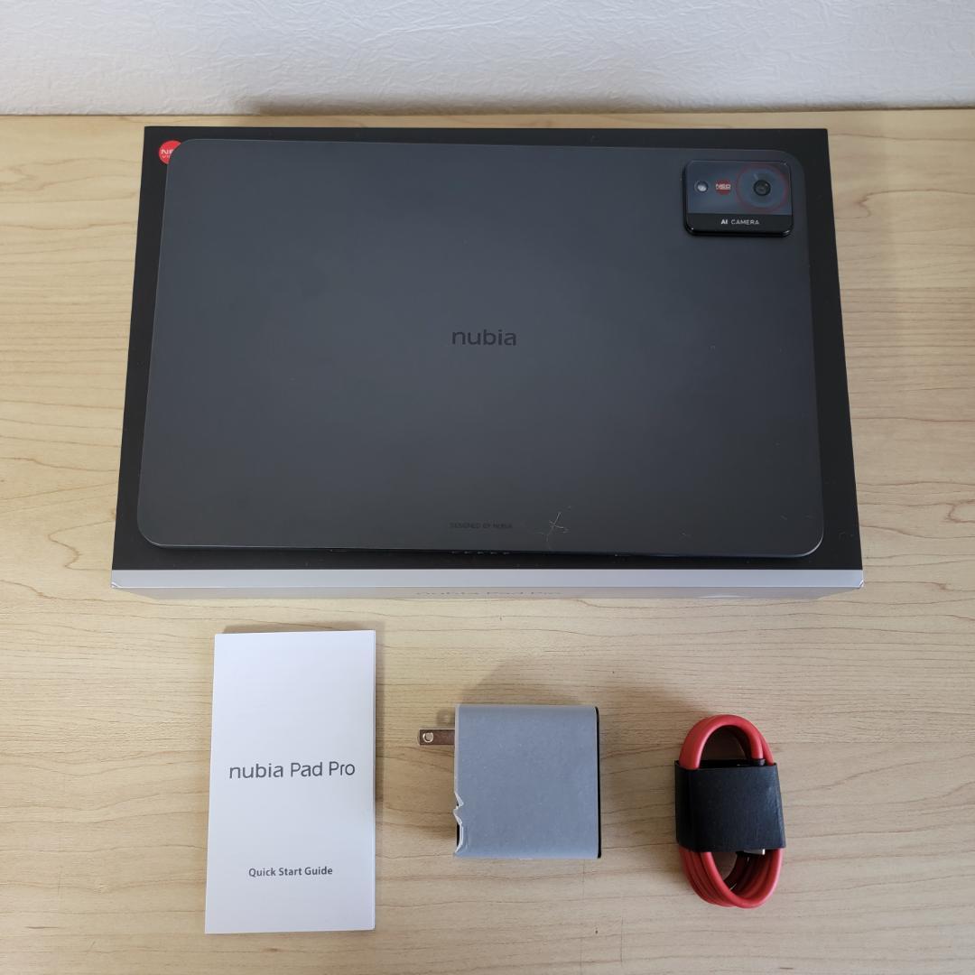 【ほぼ新品】nubia Pad Pro 256GB/12GB