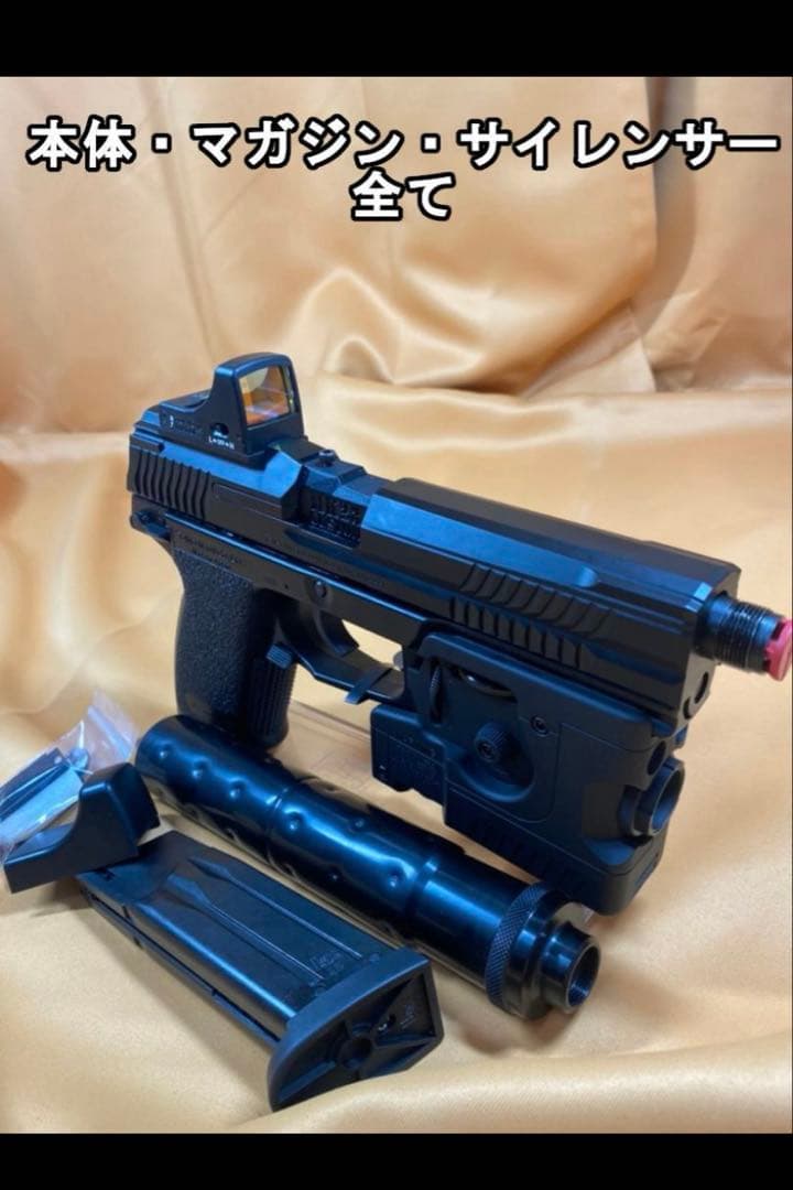 東京マルイ　SOCOM Mk23 コンプリートカスタム　ガングニール&サイト