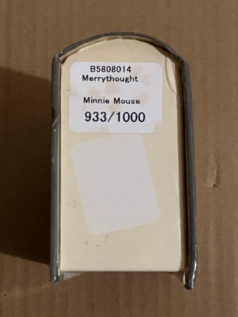 Merrythought ミッキーマウス ディズニー　限定　933/1000