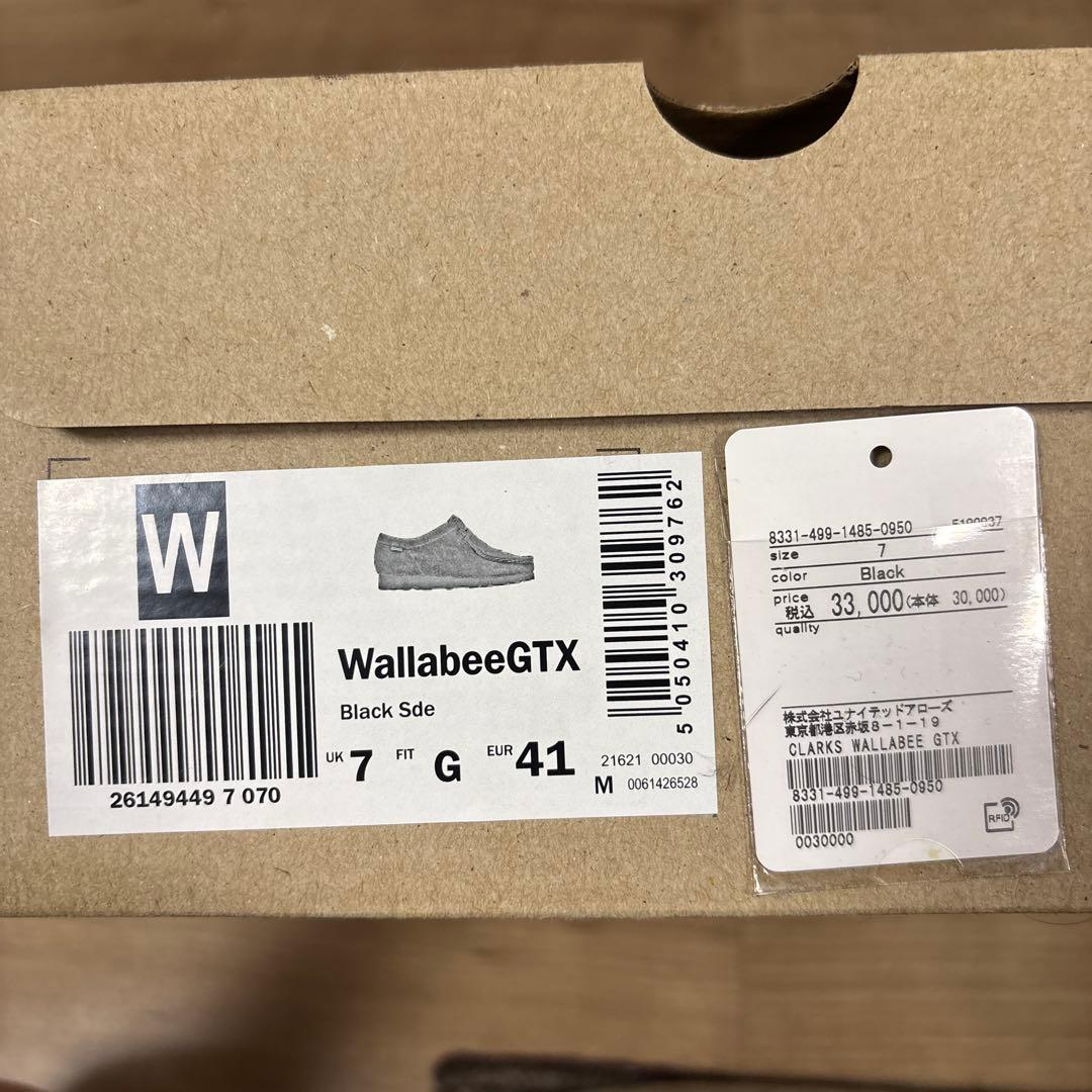 靴 Clarks wallabee GORE-TEX