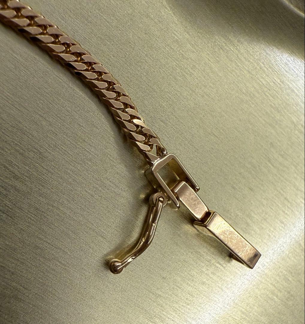 きむページ　K18 喜平　6面　アンクレット 23cm 5.14g