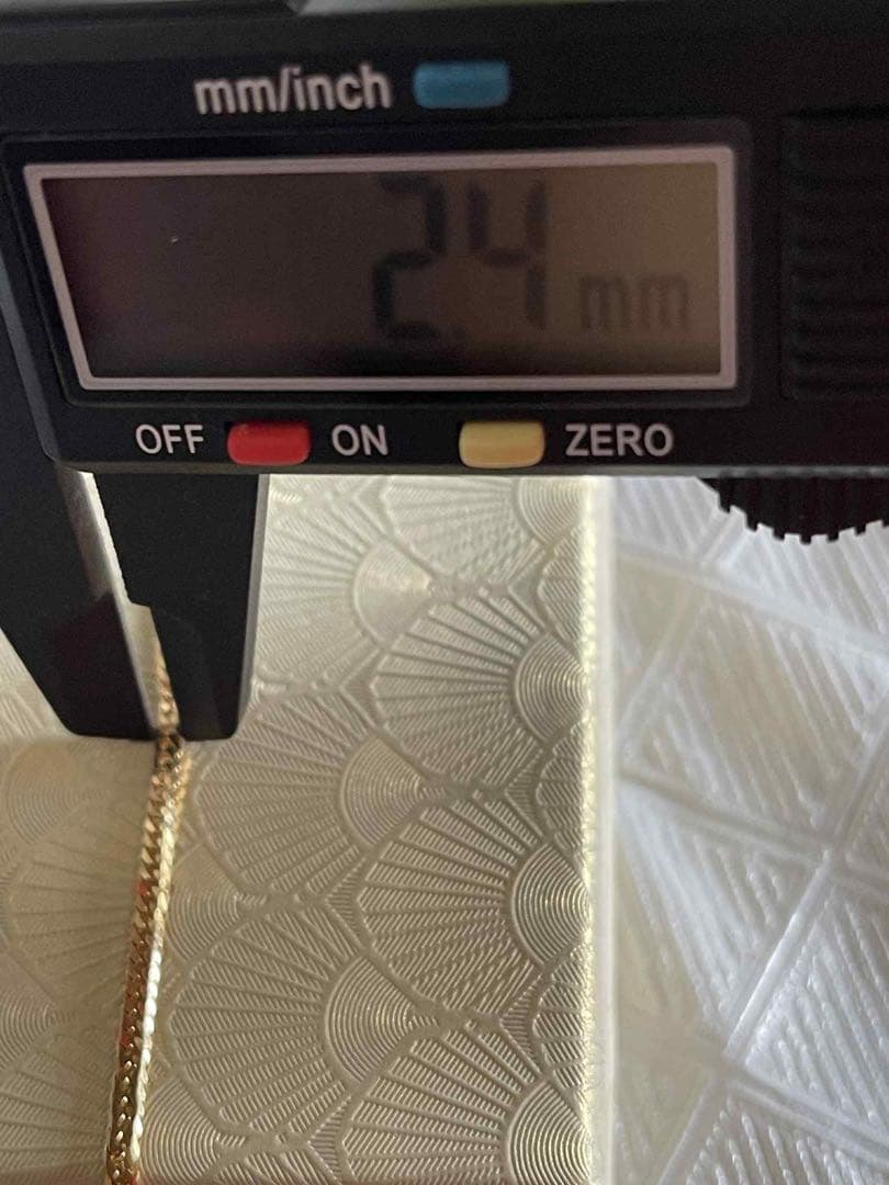 きむページ　K18 喜平　6面　アンクレット 23cm 5.14g