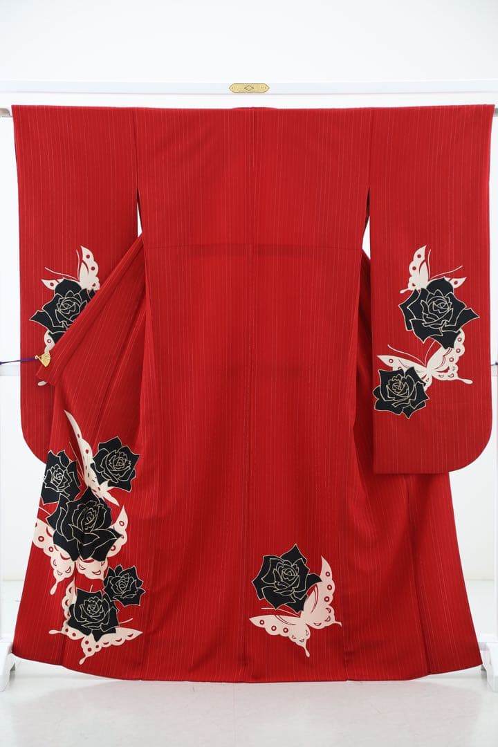 振袖　ブランド ポリエステル着物 和風館　派手系