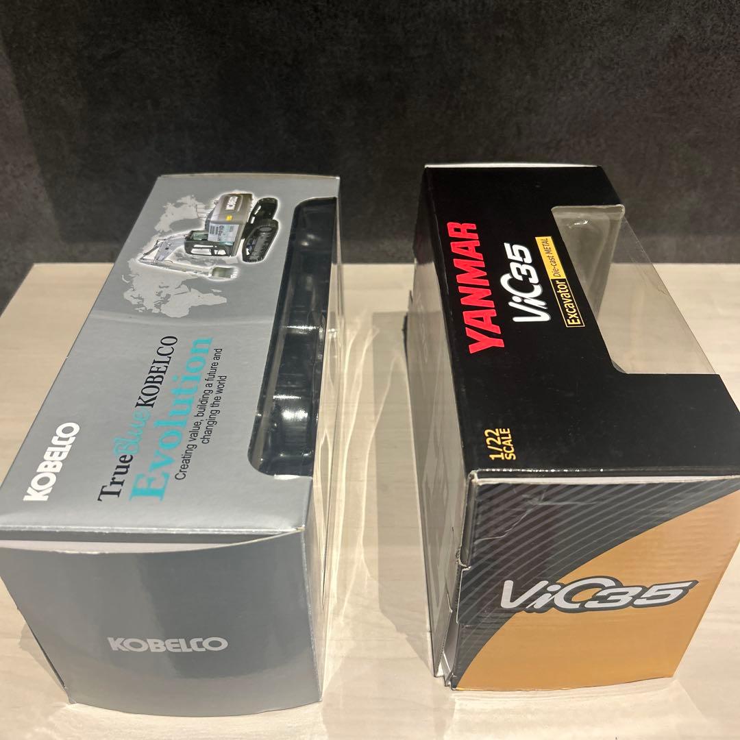 KOBELCO & YANMAR ミニチュア模型