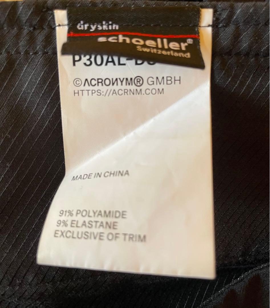 ACRONYM P30AL-DS Mサイズ