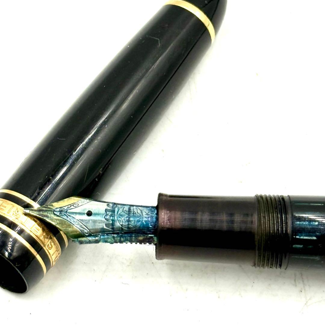 ★ モンブラン MONTBLANC マイスターシュテュック 万年筆 ペン先14K