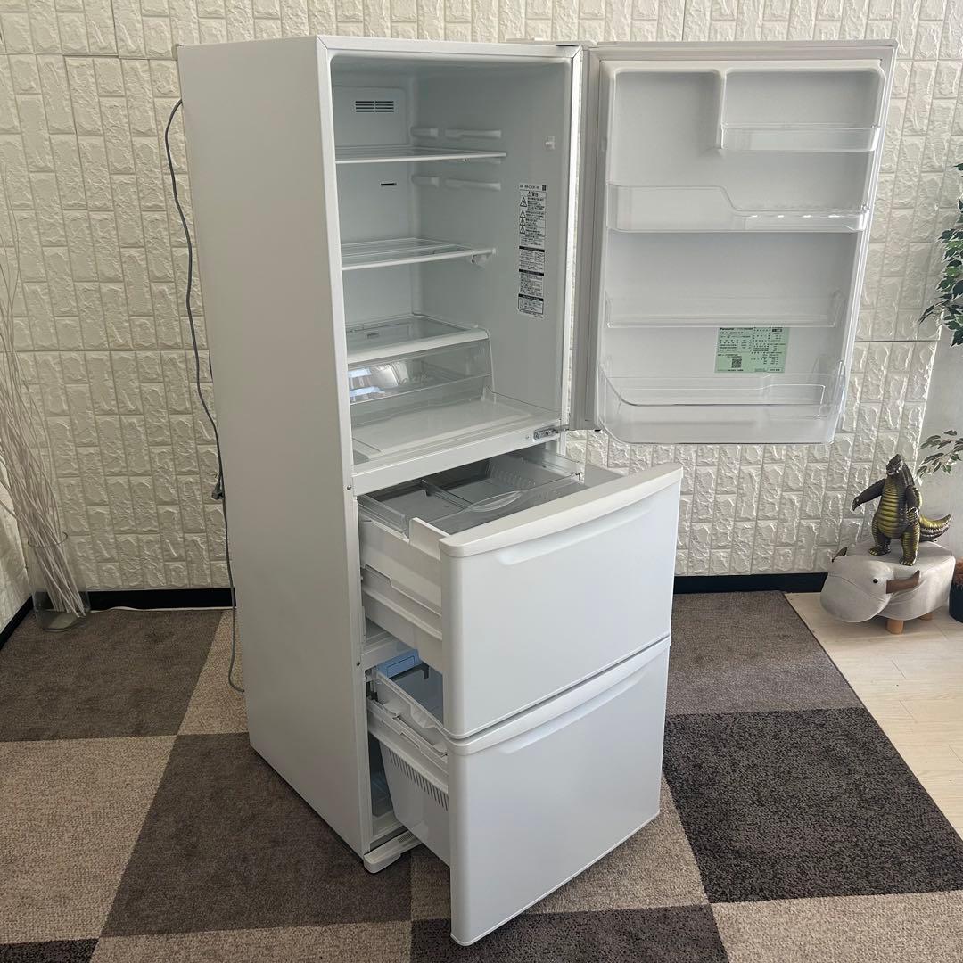 都内23区送料無料❗️ Panasonic NR-C343C-W 3ドア冷蔵庫✨