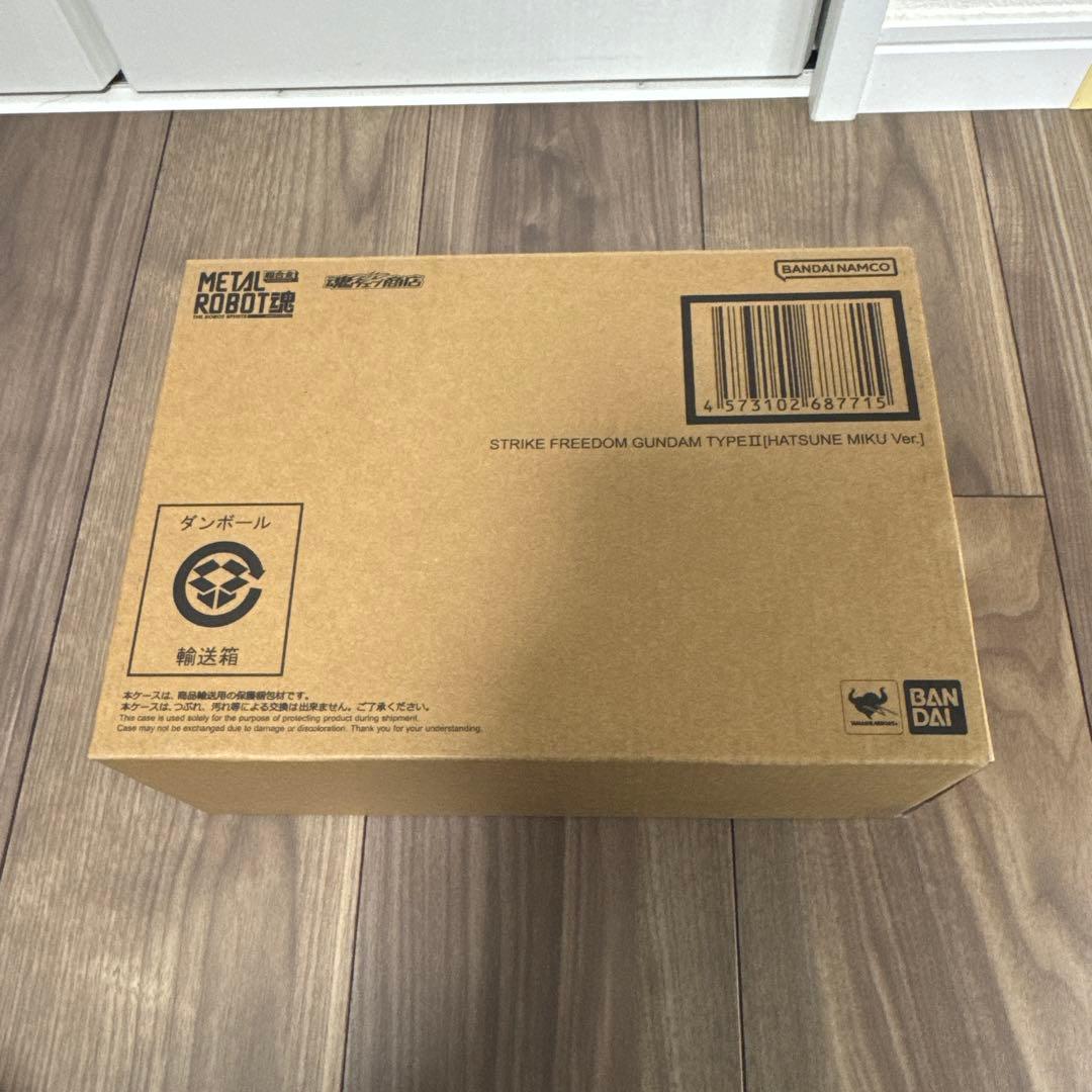 メタルロボット魂ストライクフリーダム (初音ミクVer.）
