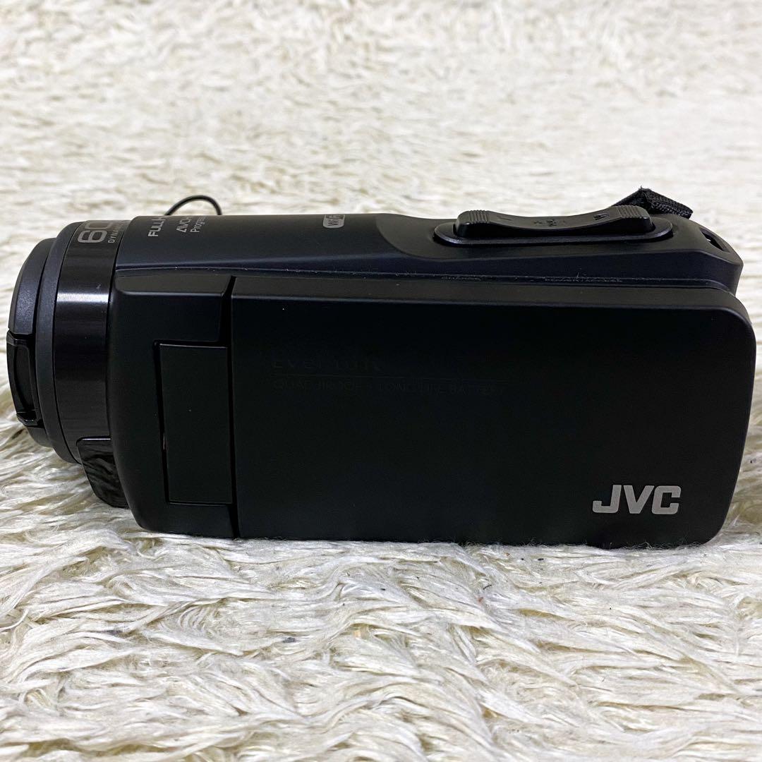 【未使用級】ジェイブイシー GZ-RX690-B エブリオR ビデオカメラ
