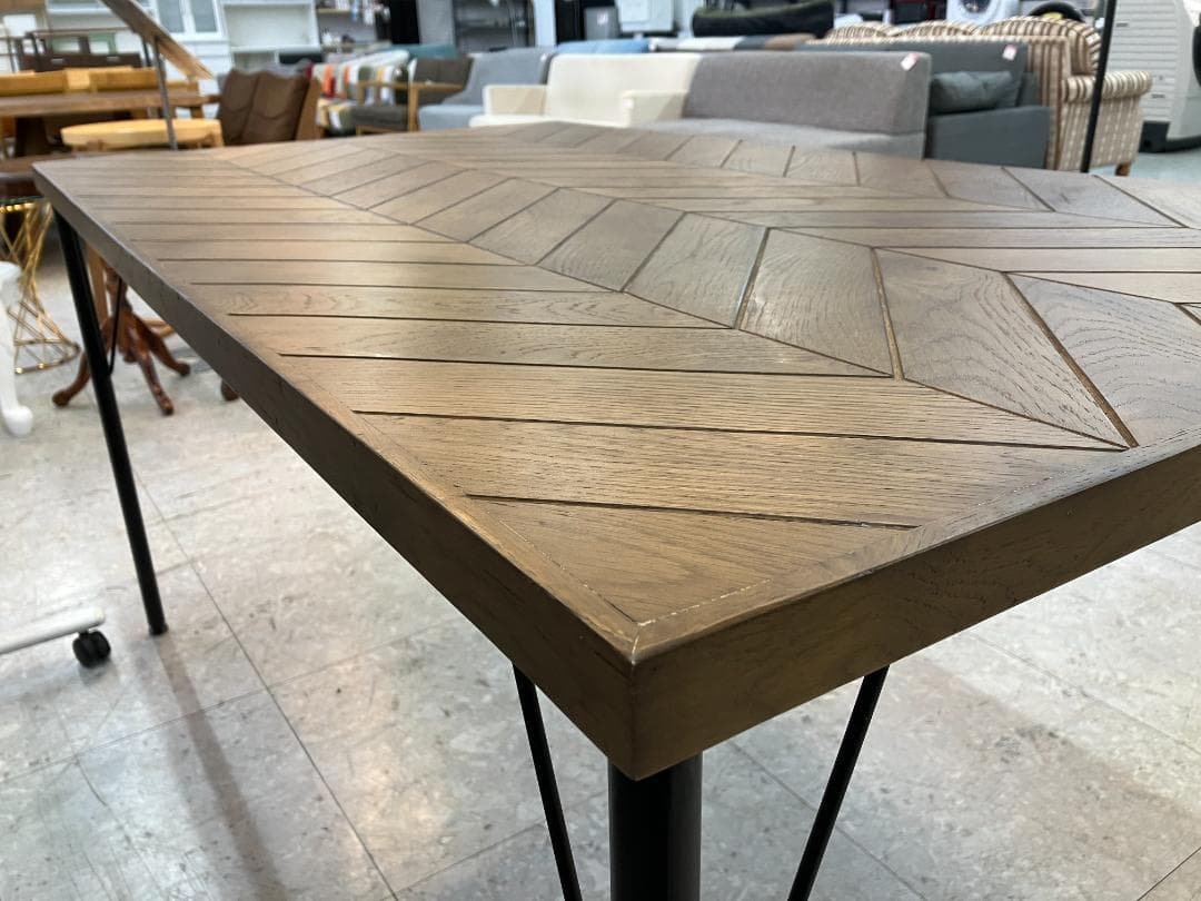 関家具 ダイニングテーブル ジプシーテーブル CRUSH CRUSH ブラウン