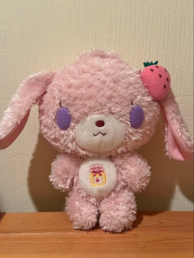 シュガーバニーズ　 ストロベリーうさ　ぬいぐるみ