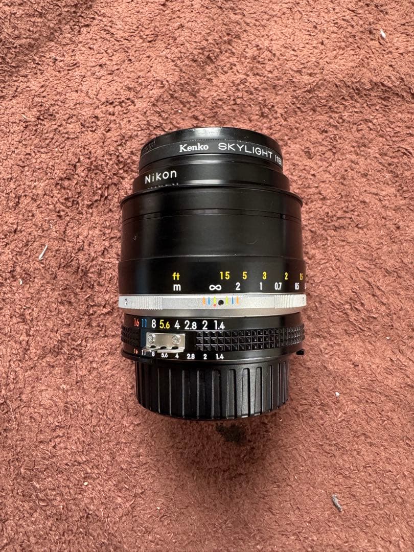 NIKON Ai-S NIKKOR 35mm F1.4 単焦点