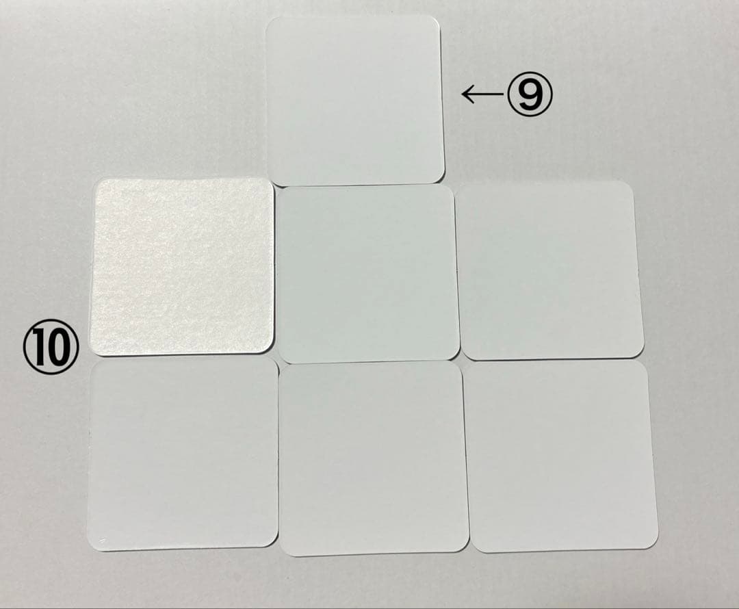 ドラゴンクエスト10（X）スクエニカフェ限定コースターセット 15枚　コンプ