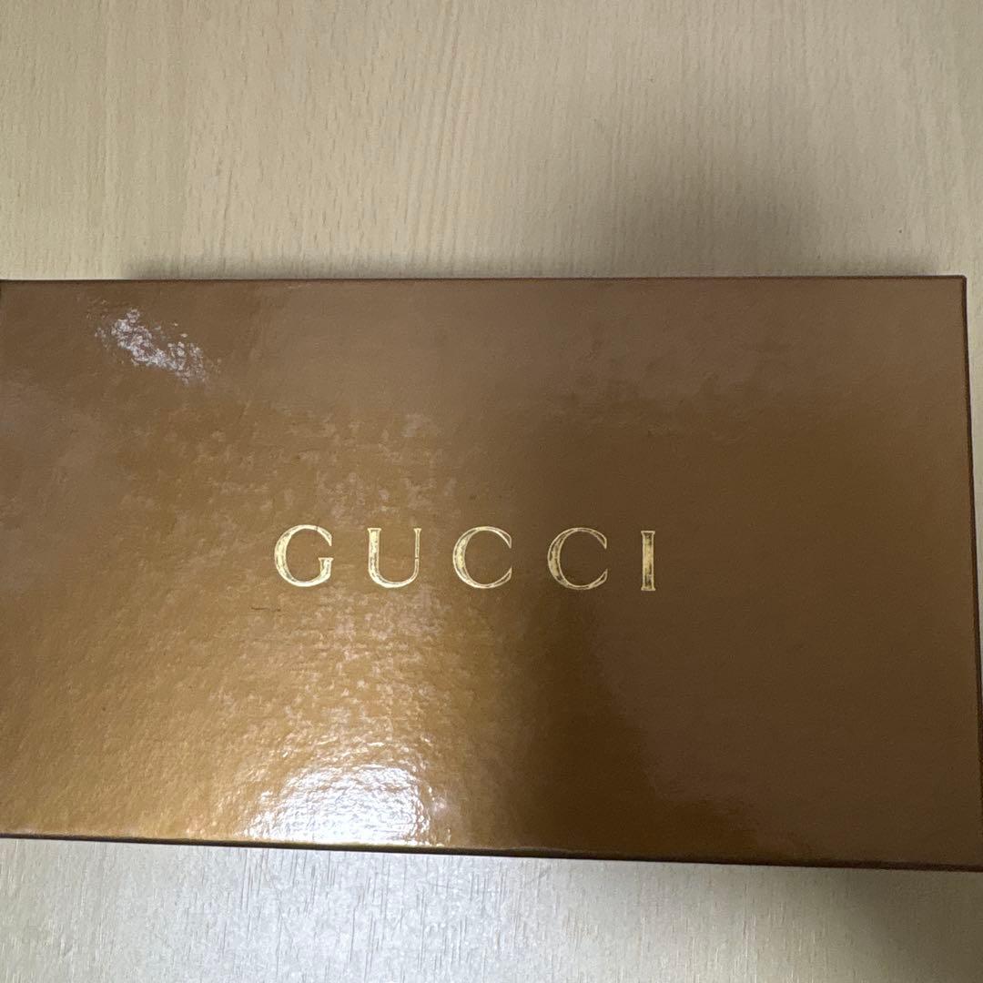 GUCCI グッチ 二つ折り財布 GGキャンバス レザー ダブルホック ブラック