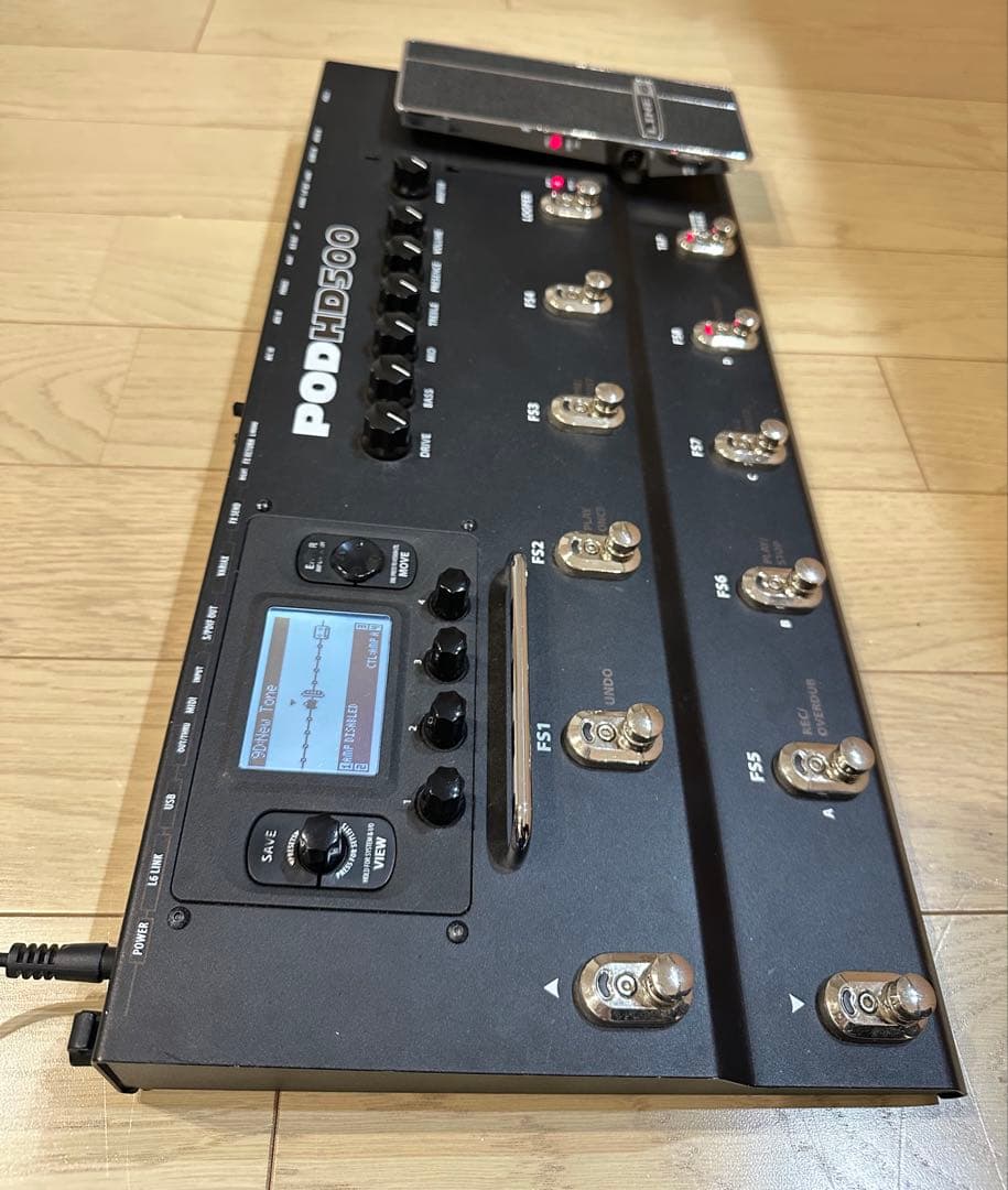 ギター LINE6 POD HD500