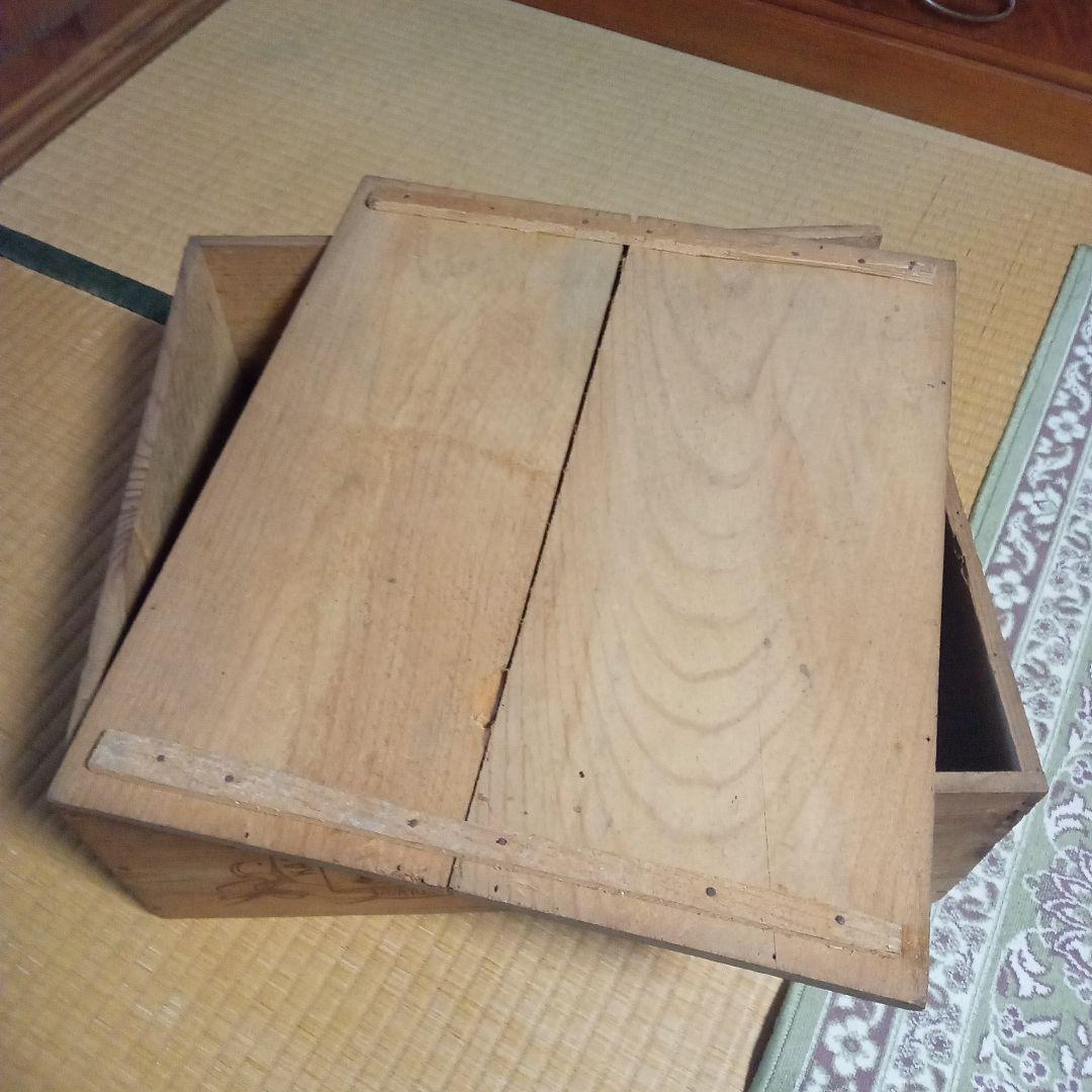 アンティーク木箱　カブトビール　E−660