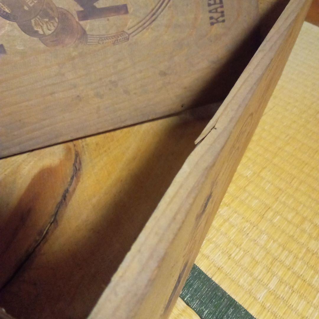 アンティーク木箱　カブトビール　E−660