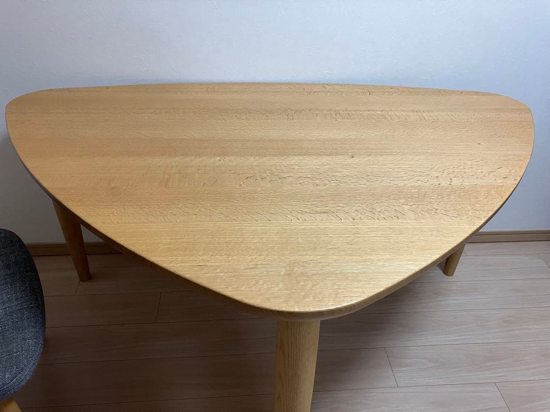 ★美品★飛騨高山の家具「柏木工（KASHIWA）」トライアングルテーブル