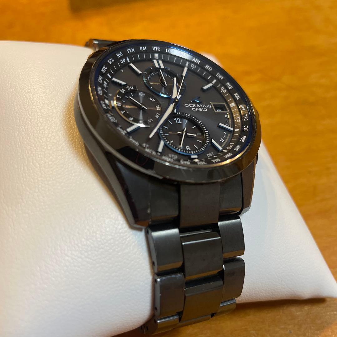 OCEANUS オシアナスソーラー電波　ブラックOCW-T2600B-1AJF